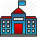 Building College Elementary School Symbol