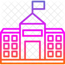 Building College Elementary School Symbol