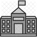 Building College Elementary School Symbol