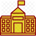 Building College Elementary School Symbol
