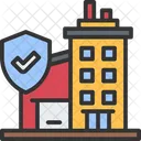 건물 보험 재산 보험 보험 아이콘