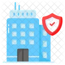 Building Insurance Office Icon