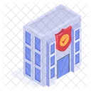 Building Insurance Office Icon