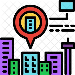 Building Location  Icon