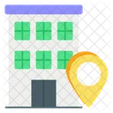 Building Location Location Navigation Icon