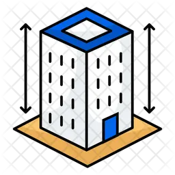 Building measurement  Icon