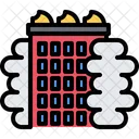 Building On Fire  Icon