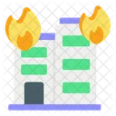 Building on Fire  Icon