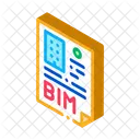 Building Report Information Modeling Building Information Modelling Icon