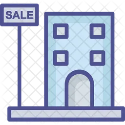 Building Sale  Icon