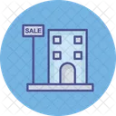 Building Sale Buy Property House For Sale Icon
