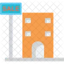 Building Sale Buy Property House For Sale Icon
