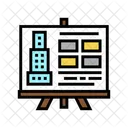 Building Structure Presentation  Icon