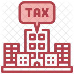 Building Tax  Icon