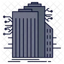 Building Technology Modern Architect Iot Building Icon