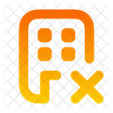 Building-xmark  Icon
