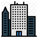Skyscraper City Buildings Icon