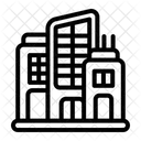 Buildings City Cityskape Icon