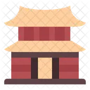 Heritage Sites Cityscape Local Cuisine Icon