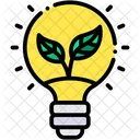Bulb Green Energy Save The Planet Icon