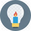 Bulb Light Christmas Icon