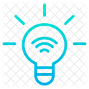 Smart Bulb Automation Internet Of Things Icon