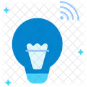 Bulb Internet Of Things Iot Icon