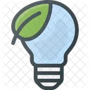 Bulb Light Eco Icon