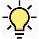 Bulb Light Creativety Icon