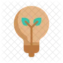 Bulb Eco Power Icon