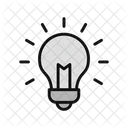 Bulb Light Brightness Icon