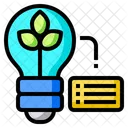 Eco Bulb Ecology Icon