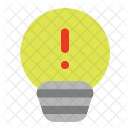 Bulb Alert  Icon