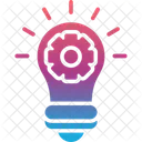 Bulb Cog  Icon