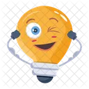 Bulb Emoji Light Bulb Light Icon