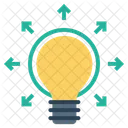 Bulb Creative Mind Icon