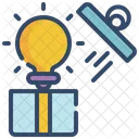 Bulb Gift Thinking Icon