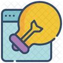 Bulb Idea Education Icon