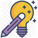 Bulb Idea Working Icon