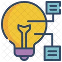 Bulb Workflow Chart Icon