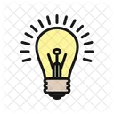 Bulb Lamp Bulb Lightbulb Icon