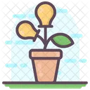 Bulb Plant Idea Development Ideation Icon