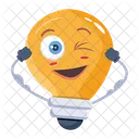 Emoji de lâmpada  Ícone