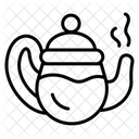 Bule Quente Cha Ícone