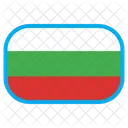 Bulgaria Country Flag Icon