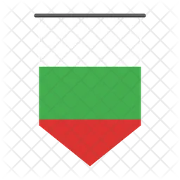 Bulgaria Flag Icono