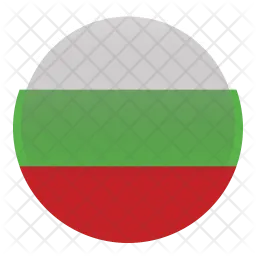 Bulgária Flag Ícone