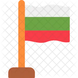 Bulgaria Flag Icono