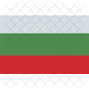 Bandeira da Bulgária  Ícone