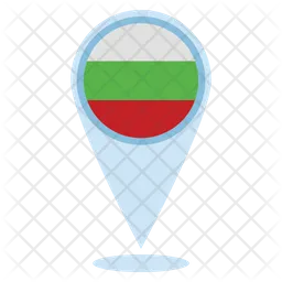Bulgaria Location Flag Icon